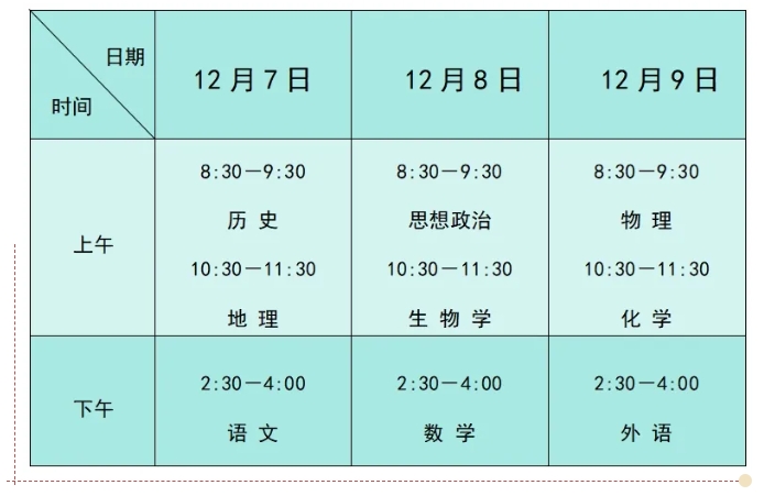 【贺阳提醒】2024年下半年河北省普通高中学业水平合格性考试考前温馨提示